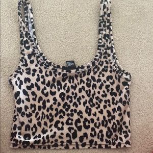 cheetah tank top